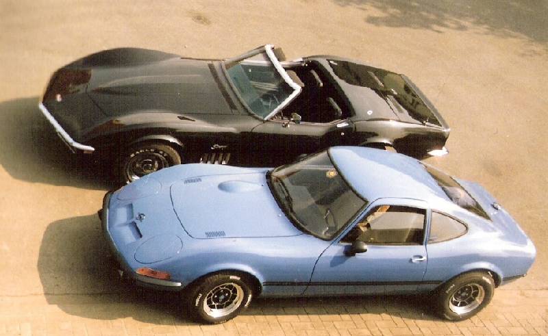 MARTINS RANCH Opel GT vs. Stingray 